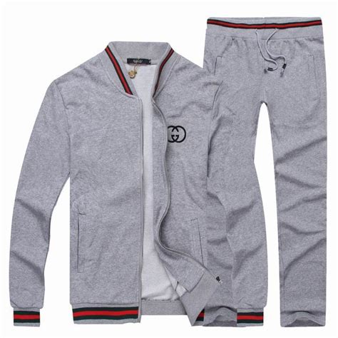 grey gucci tracksuit mens|men's Gucci tracksuit for sale.